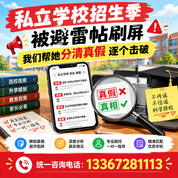 宣城小红书舆情合规处置：私立学校招生季被避雷帖刷屏，我们帮她分清真假逐个击破